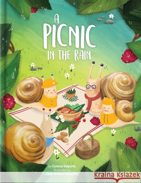 A Picnic in the Rain Corinne Delporte C 9782898023187 CrackBoom! Books - książka