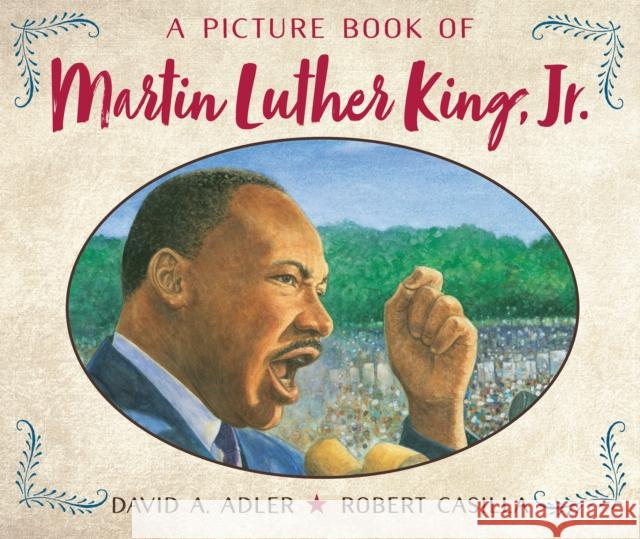 A Picture Book of Martin Luther King, Jr. David A. Adler Robert Casilla 9780823408474 Holiday House - książka