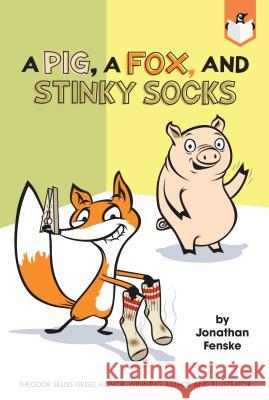 A Pig, a Fox, and Stinky Socks Jonathan Fenske Jonathan Fenske 9780593095973 Penguin Workshop - książka