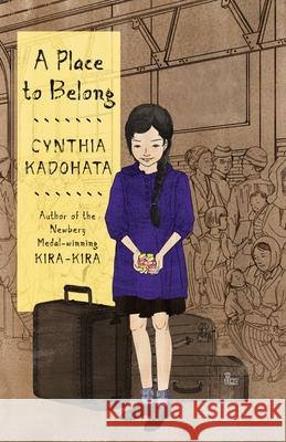 A Place to Belong Cynthia Kadohata Julie Kuo 9781432874070 Thorndike Striving Reader - książka