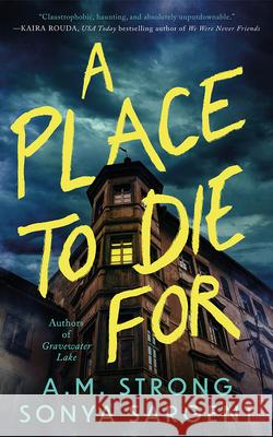 A Place to Die For Sonya Sargent 9781662532993 Thomas & Mercer - książka