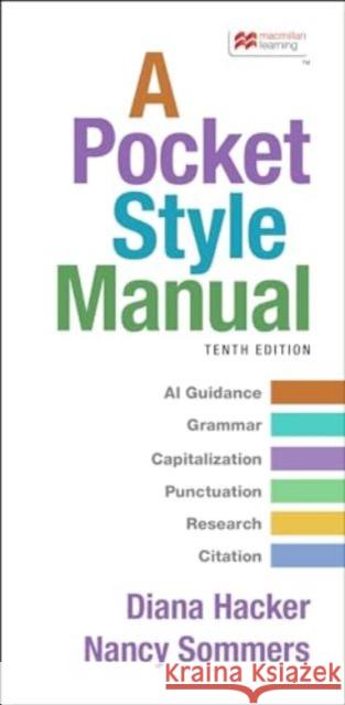 A Pocket Style Manual Sommers Nancy 9781319413019 Macmillan Learning - książka
