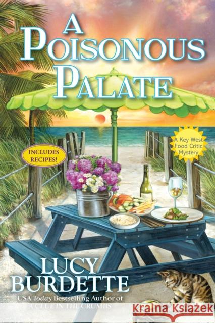 A Poisonous Palate Lucy Burdette 9781639108473 Crooked Lane Books - książka