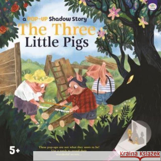 A Pop Up Shadow Story Three Little Pigs Robertson, Eve 9781915458810 iSeek Ltd - książka