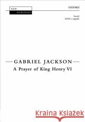 A Prayer of King Henry VI  9780193359048 Oxford University Press - książka