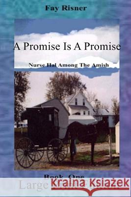 A Promise Is A Promise: Large Pring Risner, Fay 9781535099004 Createspace Independent Publishing Platform - książka