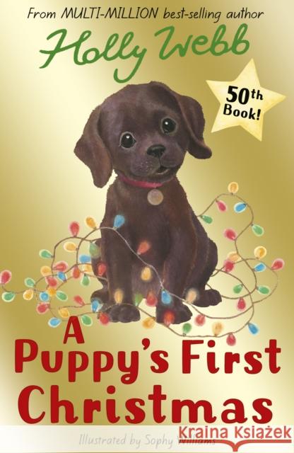 A Puppy's First Christmas Holly Webb 9781788953429 Little Tiger Press Group - książka