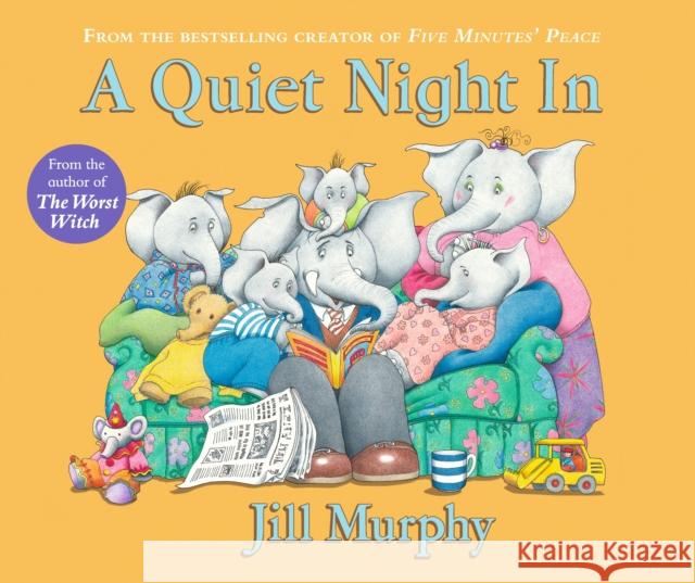 A Quiet Night In Jill Murphy Jill Murphy  9781406370720 Walker Books Ltd - książka