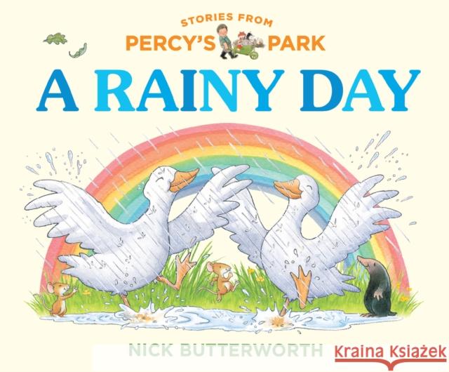A RAINY DAY Nick Butterworth 9780008765880 HarperCollins Publishers - książka