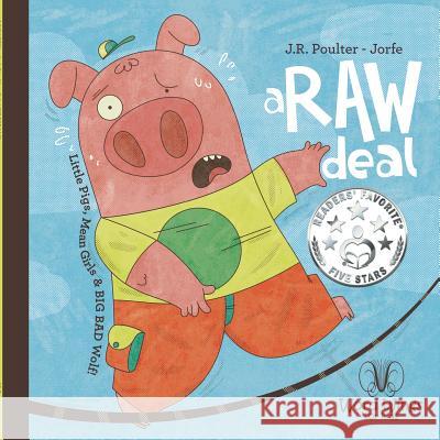 A Raw Deal! J. R. Poulter 9781925484472 Word Wings for Kids - książka