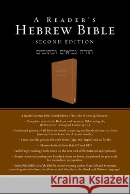 A Reader's Hebrew Bible: Second Edition Bryan W. Smith 9780310180456 Zondervan Academic - książka
