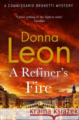 A Refiner's Fire Donna Leon 9781804950968 Cornerstone - książka