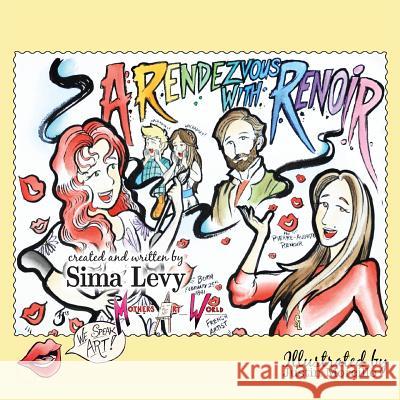 A Rendezvous with Renoir Sima Levy Justin Morcillo 9781494924584 Createspace - książka