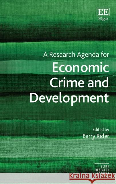 A Research Agenda for Economic Crime and Development  9781802201376 Edward Elgar Publishing Ltd - książka