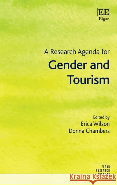 A Research Agenda for Gender and Tourism  9781789902525 Edward Elgar Publishing Ltd - książka