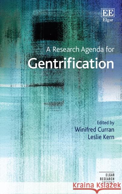 A Research Agenda for Gentrification  9781800883192 Edward Elgar Publishing Ltd - książka