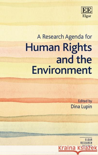 A Research Agenda for Human Rights and the Environment  9781800379374 Edward Elgar Publishing Ltd - książka