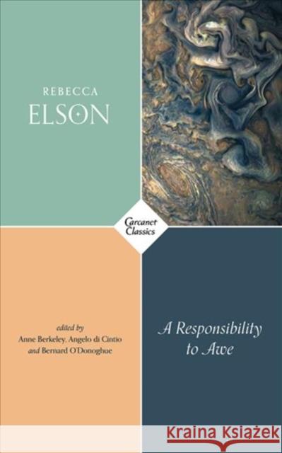 A Responsibility to Awe Rebecca Elson Anne Berkeley Angelo D 9781784106553 Carcanet Press Ltd - książka