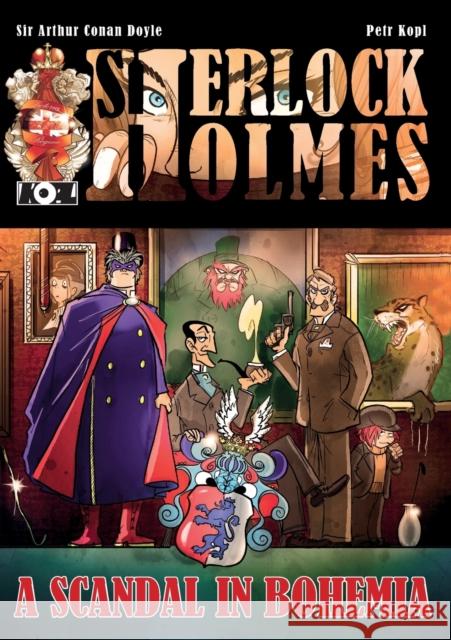 A Scandal in Bohemia - A Sherlock Holmes Graphic Novel Petr Kopl 9781780926803 MX Publishing - książka