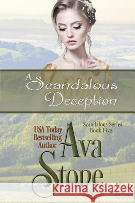 A Scandalous Deception Ava Stone 9781500817985 Createspace - książka