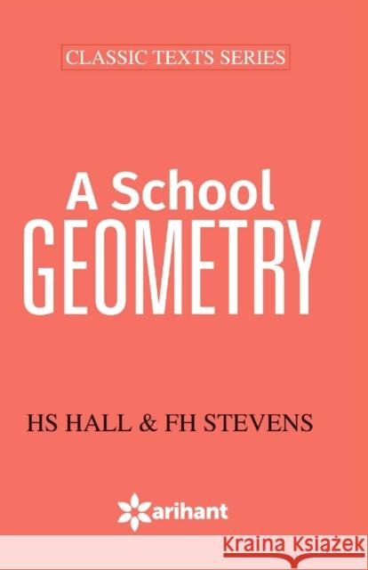 A School Geometry Unknown 9789350943472 Arihant Publication India Limited - książka