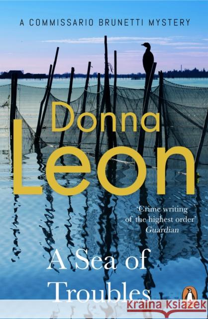 A Sea Of Troubles Donna Leon 9780099536574 Cornerstone - książka