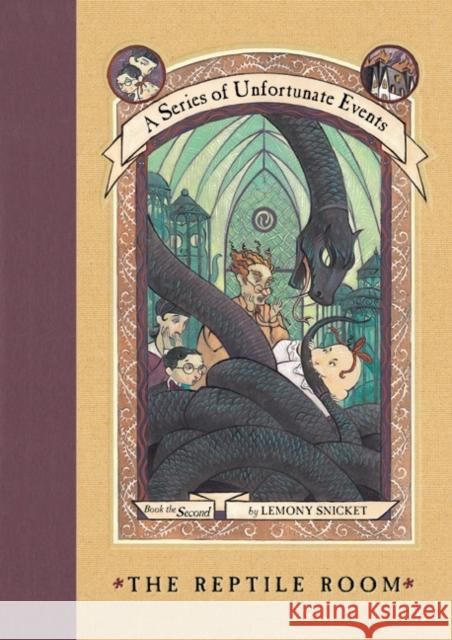 A Series of Unfortunate Events #2: The Reptile Room Snicket, Lemony 9780064407670 HarperCollins Publishers - książka