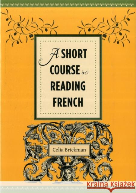 A Short Course in Reading French  Brickman 9780231156776  - książka