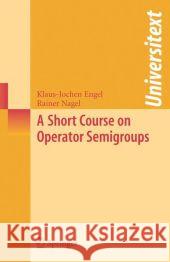 A Short Course on Operator Semigroups Klaus-Jochen Engel Rainer Nagel 9781441921741 Not Avail - książka