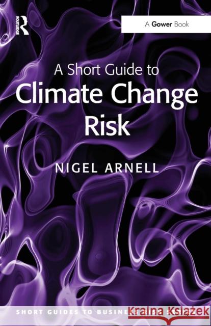 A Short Guide to Climate Change Risk Arnell, Nigel W. 9781409453529 Short Guides to Business Risk - książka