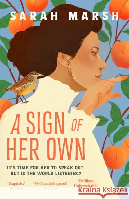 A Sign of Her Own: Longlisted for the Walter Scott Prize for Historical Fiction Sarah Marsh 9781035401659 Headline Publishing Group - książka