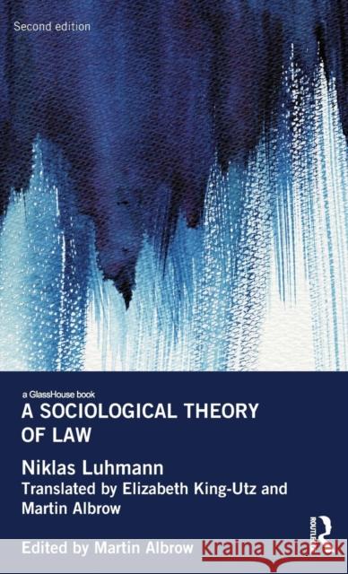 A Sociological Theory of Law  9780415858960 Routledge - książka
