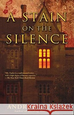 A Stain on the Silence Andrew Taylor 9781401302849 Hyperion Books - książka