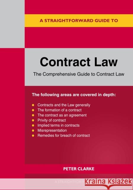 A Straightforward Guide to Contract Law Peter Clarke 9781802364859 Straightforward Publishing - książka