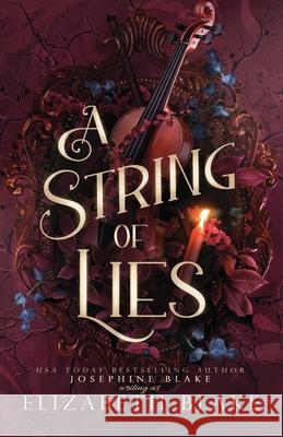 A String of Lies Elizabeth Blake 9781648396281 Oliver-Heber Books - książka