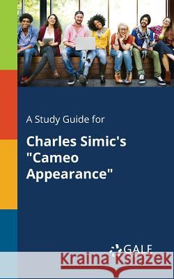 A Study Guide for Charles Simic's 