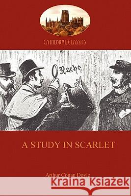 A Study in Scarlet Arthur Conan-Doyle 9781907523328 Aziloth Books - książka