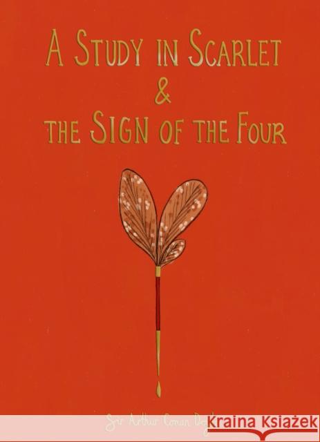 A Study in Scarlet & The Sign of the Four (Collector's Edition) Sir Arthur Conan Doyle 9781840228090 Wordsworth Editions Ltd - książka
