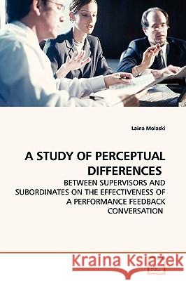 A Study of Perceptual Differences Laina Molaski 9783639163131 VDM Verlag - książka