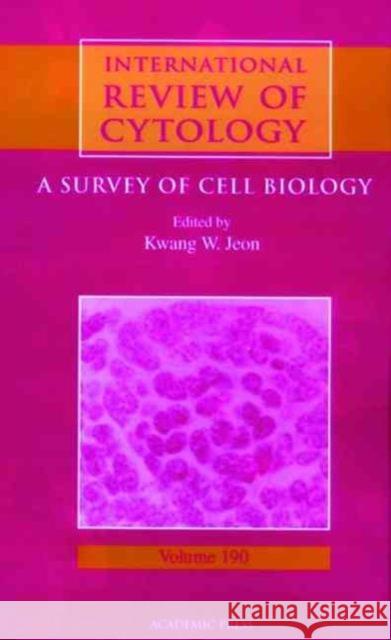 A Survey of Cell Biology Jeon, Kwang W. 9780123645944 Academic Press - książka