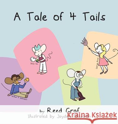 A Tale of 4 Tails Reed Graf Jayden Ellsworth 9781948365628 Orange Hat Publishing - książka