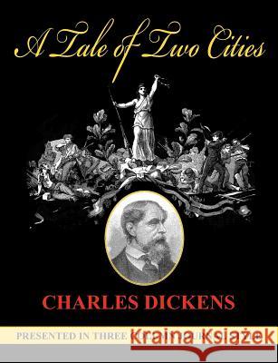 A Tale of Two Cities (Unabridged, Column Style) Charles Dickens 9781612421025 ARC Manor - książka