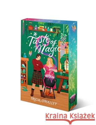 A Taste of Magic Tricia O'Malley 9781668094556 Gallery Books - książka