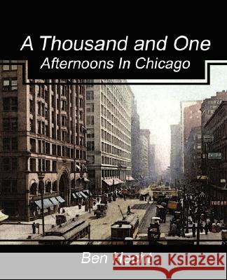 A Thousand and One Afternoons in Chicago Hecht Be 9781604246902 Book Jungle - książka