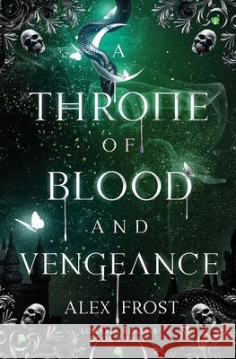 A Throne of Blood and Vengeance Maddox Grey 9781963368109 Greymalkin Press - książka