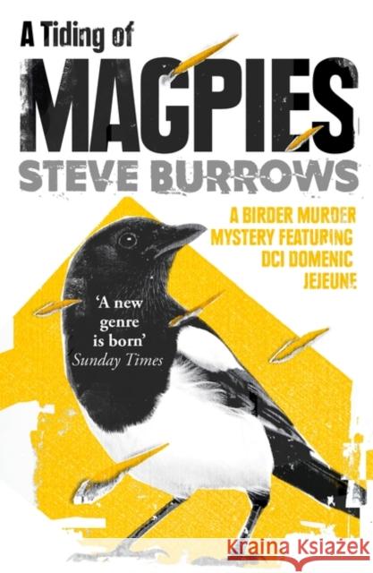 A Tiding of Magpies: A Birder Murder Mystery Steve Burrows 9781786074386 Oneworld Publications - książka