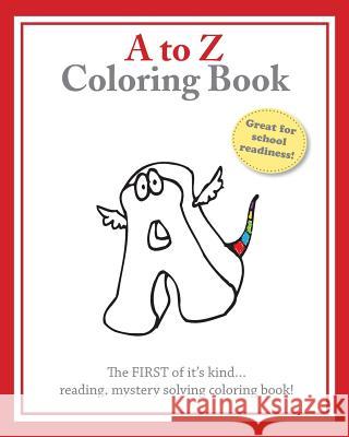 A to Z Coloring Book Alex McVey Lilsprout Press                          Laurel Lane 9781937646103 Lilsprout Press - książka