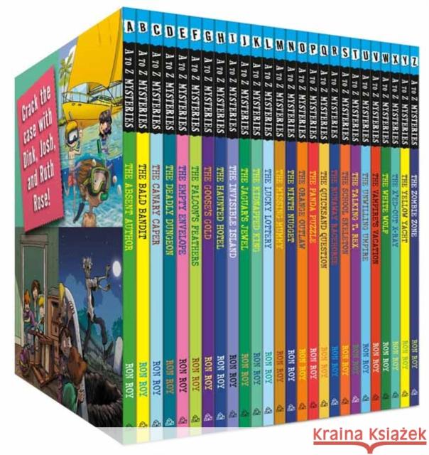 A to Z Mysteries Boxed Set: Every Mystery from A to Z! Ron Roy John Steven Gurney 9780593565384 Random House USA Inc - książka