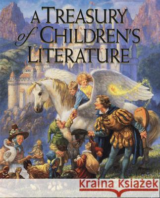 A Treasury of Children's Literature Armand Eisen Scott Gustafson Sheila Black 9780395533499 Houghton Mifflin Company - książka