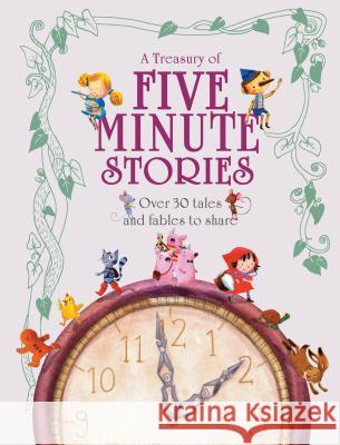 A Treasury of Five Minute Stories Parragon Books 9781680524628 Parragon - książka